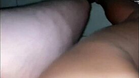 Cumming On Her Natural Tits