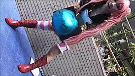 ymly-1072 cosplay girl poses cute