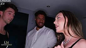Catherine Knight Gets Destroyed In Emotional Hardcore Anal DP Threesome Livestream