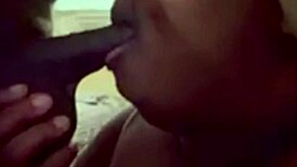 She loves sucking it