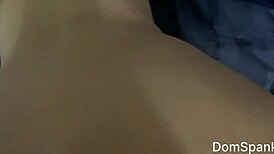 This slim asian girl gets fucked hard doggystyle