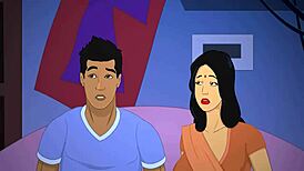 horny indian stepmom fucks rough with big cock and creampie