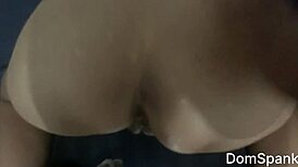 This slim asian girl gets fucked hard doggystyle