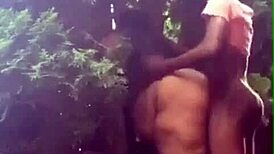 Fucking the thick pastors wife outside of church pt3