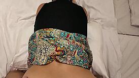 Big ass sexy stepmom in hijab fucked by stepson