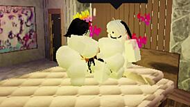 Being Fucked By Two Futa Girls Was Amazing Roblox Condo