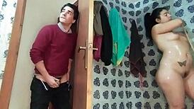 my stepsis in the shower wants sex with me