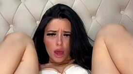 French teen gets fucked outdoors by huge cock without condom