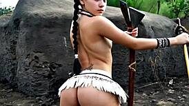 tribal initiation 18 yo ai teen goes wild