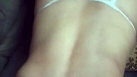 hot short hair babe rides brazilian cock