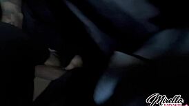 Hidden airplane anal session