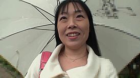hot asian brunette fumiko manaka fucks at his house 😏