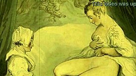 vintage erotic art piece