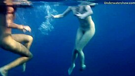 girls on tenerife underwater lesbians