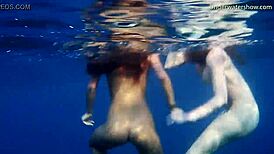 girls on tenerife underwater lesbians