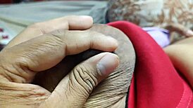 desi wife snigdha enjoyed her tit massage