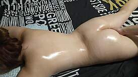Massage her beautiful ass