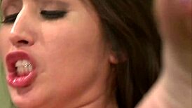 Alexis gets her tight pussy owned by big black cock