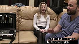 stacy shepard sucks dick and gets blasted with cum pov