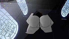 Spider Girl Gets Webbed Up In Daddys Cum