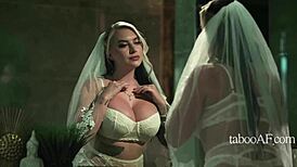 Blonde Bride Trades Body For Secret Before Wedding Vows!