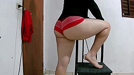 Femboy Bends Over And Shakes His Big Ass!